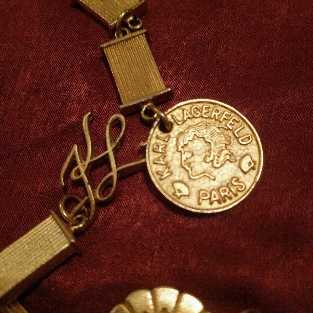 Vintage Karl Lagerfeld Chain Necklace/Belt